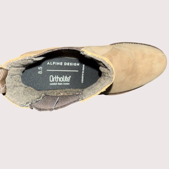 Alpine Design Women's Comfort Ivory Blaze Chelsea Boot Size 8.5 - Picture 13 of 15